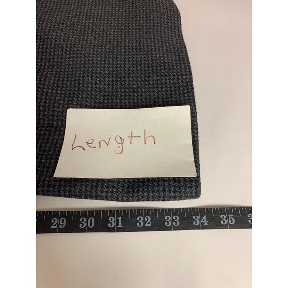 Hart Schaffner Marx Blazer Houndstooth Preppy Academia Professional Business 42L - Picture 11 of 12